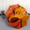 1 Auto Open Lion King, Simba Themed Colorful 8-rib Portable Umbrella for Men and Women, A Compact Commuting Companion Suitable for Daily Dri
