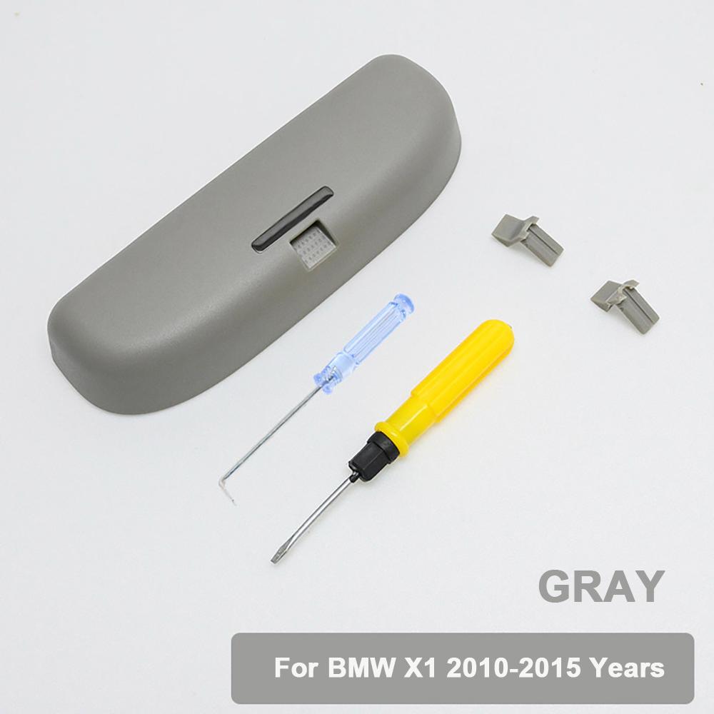 Car Glasses Case Sunglass Sun Glasses Clip Case Holder for BMW X1 E84 2010 - 2015 Storage Box Organizer