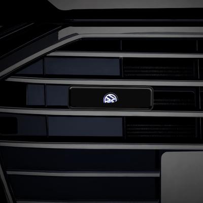 For Volkswagen Golf-6 7 4 5 POLO Passat B5 B6 B7 T4 T5 Tiguan Jetta Decorative LED Lights Front Hood Grille Decoration Badge