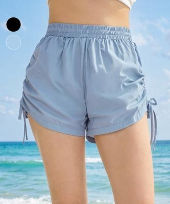 Helingbon Women'S Rash Guard String Two-In-One Beach Shorts (2 Colors) Aj346W