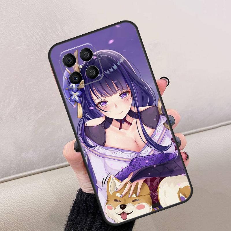 

Genshin Impact Raiden Shogun Baal For Honor Magic 7 Lite 5 6 8 Pro Case For Honor Win RT X9d X9b X9a X9c X8c X8b 200 400 70 90 Honor 50