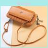 Pu Leather Ladies Shoulder Bag With Cross Decoration And Vintage Style