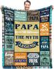 Gifts for Dad Blanket Birthday Gifts for Dad Dad Gifts from Daughter Gifts for Dad Who Wants Nothing Throw Blankets 60"x50"