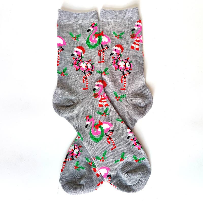 Women Socks Casual Winter Christmas Socks Thickened David's Deer Socks Cotton Cartoon Warm Lady Christmas Socks Gift Elk Socks