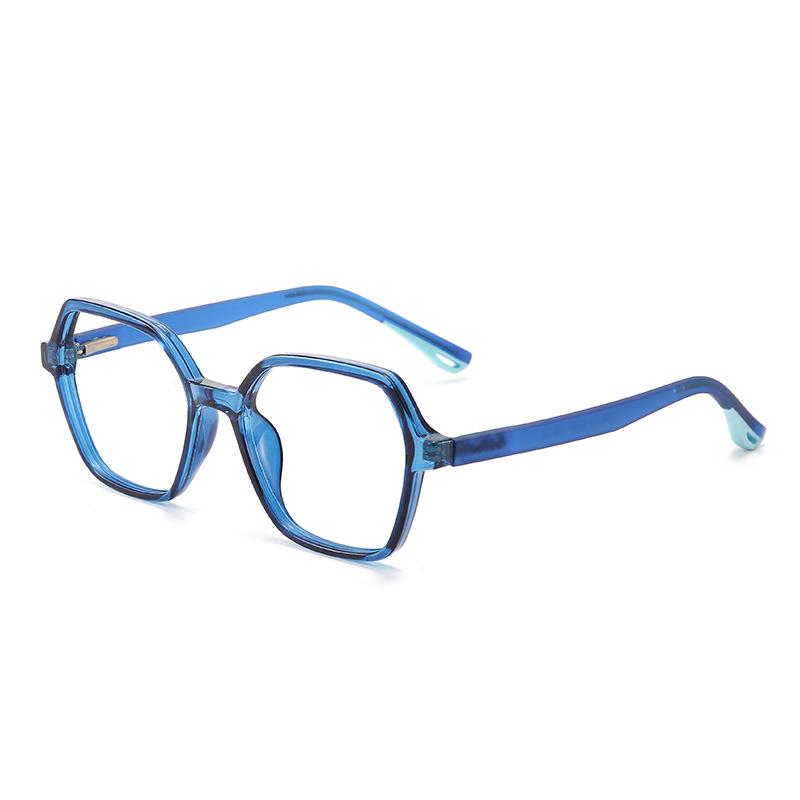 2024 Girls Boys Anti Blue Light Plain Glasses Frame Customized Kids Graduated Glasses 3-12 Prescription Myopia Hyperopia Glasses