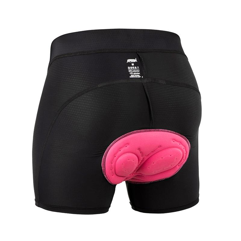 

JEPOZRA Women s Gel 3D Padded Cycling Shorts, Comfortable Underwear, Compression Tights, Bike Underpant, Road Bicycle S