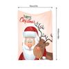 Santa Claus Throw Blanket Christmas Deer Pattern Cozy Fleece Bedding Festive Holiday Gift Home Decor Reindeer Navidad Holiday Se