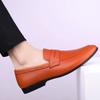 Fashion Men's Casual Shoes Loafer Shoes Slip-on Formal Shoes Moccasins Handmade Man Shoes