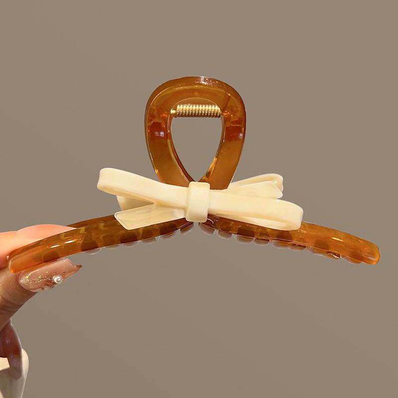 High-End Large Metal Claw Hair Clip for Women - Elegant Updo Accessory