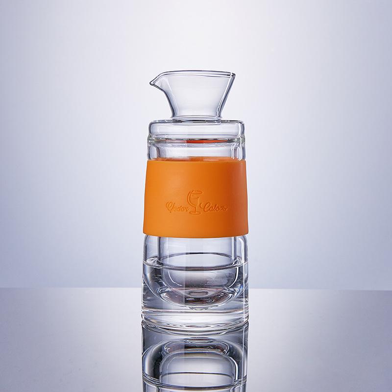 Viski Double-Layered Ice Wine Glass - Red & White Wine Frozen Glass
