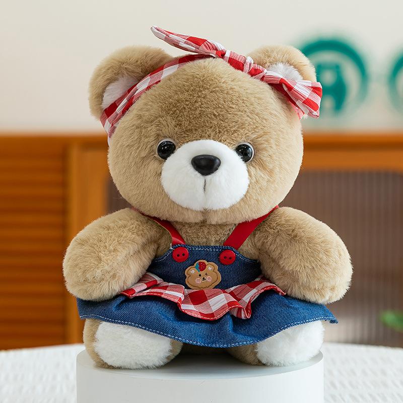 Bow Skirt Teddy Bear Bunny Doll Cute Dress Bear Plush Toy Hug Pillow Gift