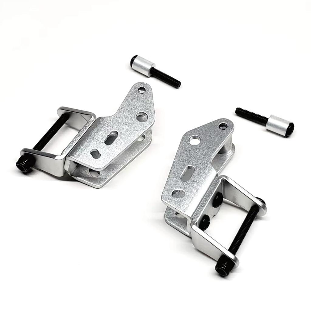 KF aluminum front axle for Tamiya Blackfoot/Monster Beetle (backward tilt