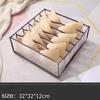 Closet Organizer for Underwear Panty Home Cabinet Divider Storage Box Home Organizers for Clothes Foldable Drawer Boxes