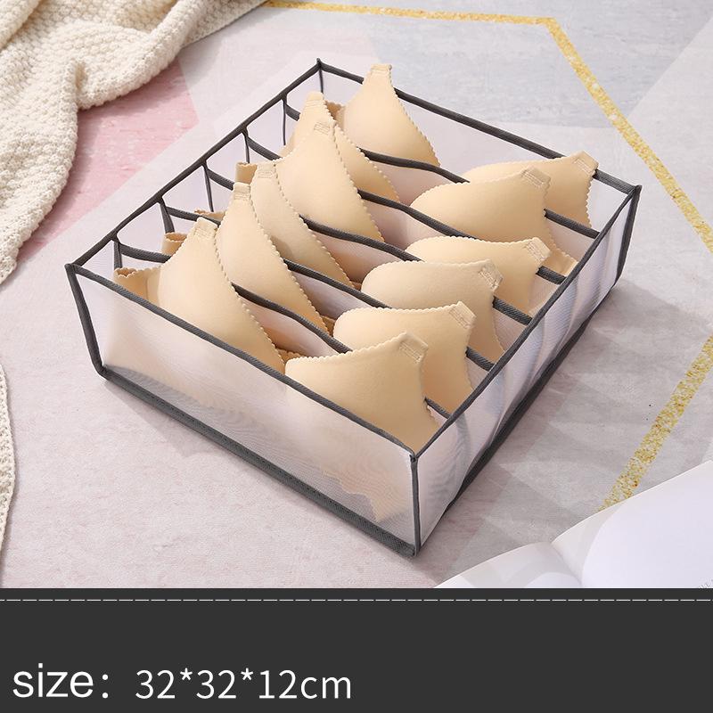 Closet Organizer for Underwear Panty Home Cabinet Divider Storage Box Home Organizers for Clothes Foldable Drawer Boxes