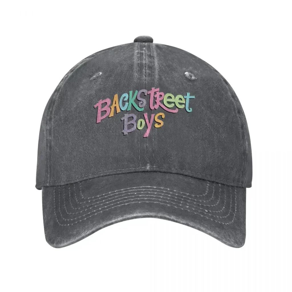Backstreet Boys Letter Print Baseball Cap Outdoor Gym yk Retro Trucker Dad Hat Unisex Teens Casual Sunshade Snapback Cap