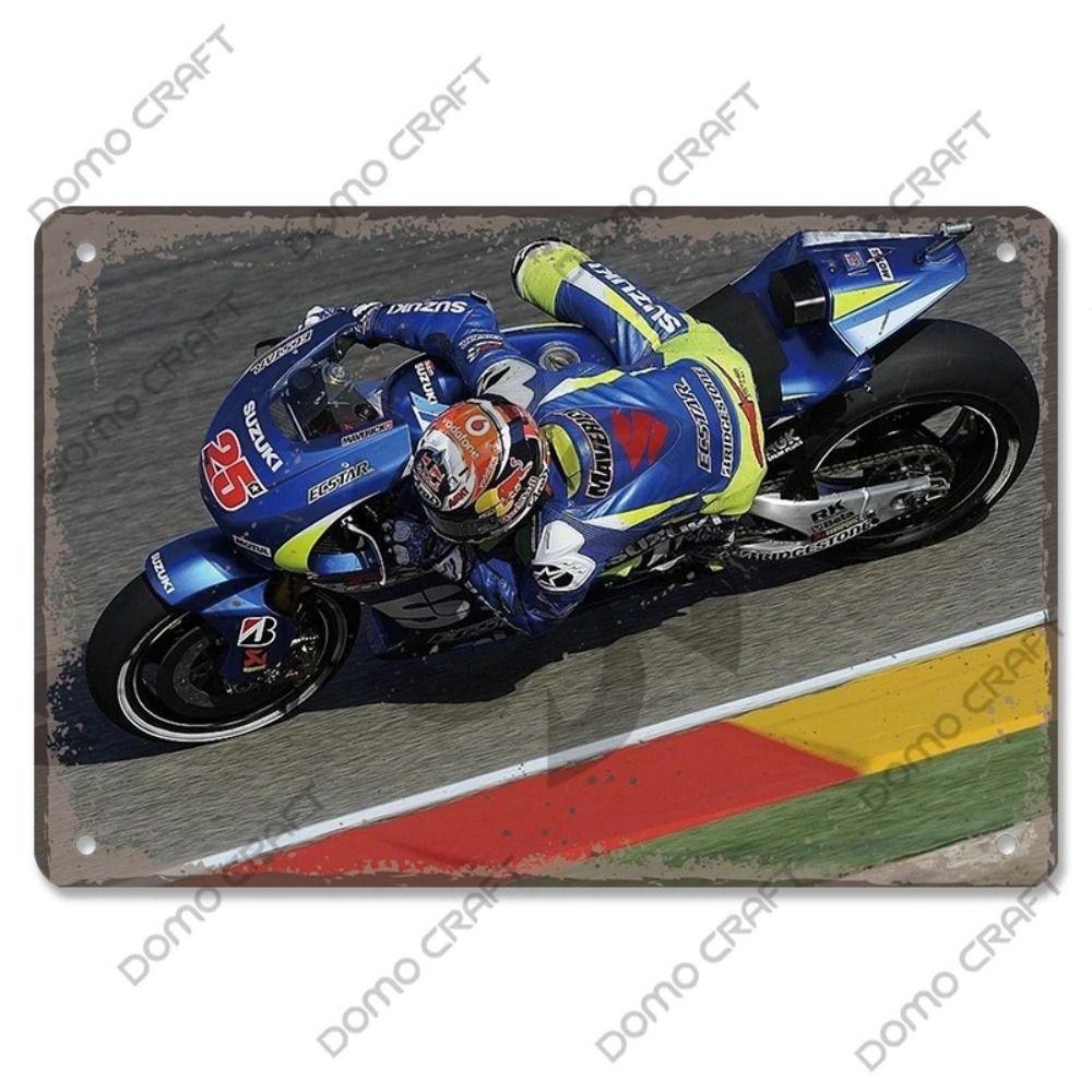 Racing Driver & Rally Metal Tin Signs for Bar Man Cave