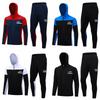 Set Sportivo Uomo Donna Giacca da Allenamento a Manica Lunga Pantaloni Calcio Calcio Palestra Corsa Outfit