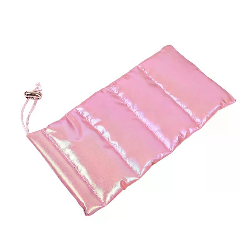 Thermal Phone Case Down Cotton Thermal Warm Cellphone Pouch With Drawstring Outdoor Phone Cover Bags Accessory For Overheating C