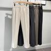 Suit Pants Nine-point Pants Men's Light Luxury Business Slim-fitting Trendy Pants Retractable Waist Casual Pants Trendy