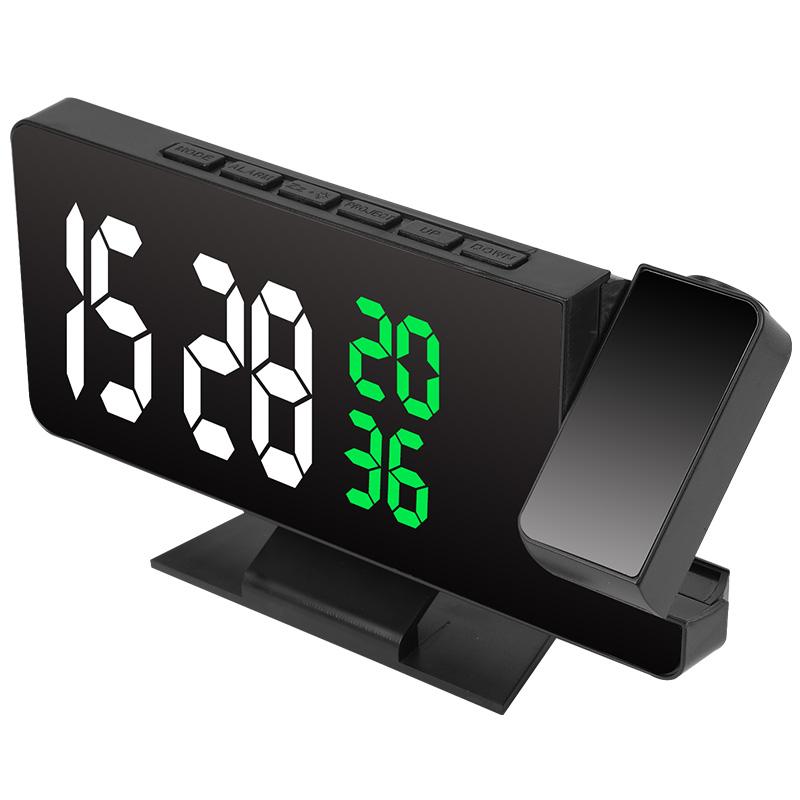 Cheap Price Simple Led Alarm Clock Led Digital Alarm Clock with Mirror Display for Table