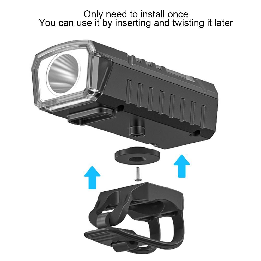 Solar Bike Light Headlight USB Rechargeable Display Bicycle Flashlight Front Lamp For Mountain And Road Bikes Dropshipping