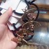 Korean-Style Retro Gemstone Bee Hair Tie - Trendy Hair Accessory