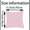 1pc Quilted Floral Plush Pillow Cover, Modern Style, Suitable For Home Decor In Living Room, Bedroom, Sofa, All Season