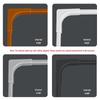 Gray Surface-Mounted PVC Wiring Raceway Cover Organizer