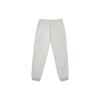 Li-Ning Solid Color Zipper Pocket Cuffed Fleece Warm Knitted Sports Pants Men pants Light-Gray AKLTC59-2