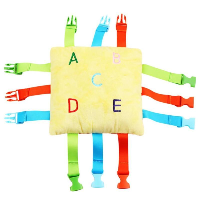 1set Kids Early Educational Color Matching Toys Baby Basic Life Skill Training Birthday Montessori Buckle Baby Montessori Toys