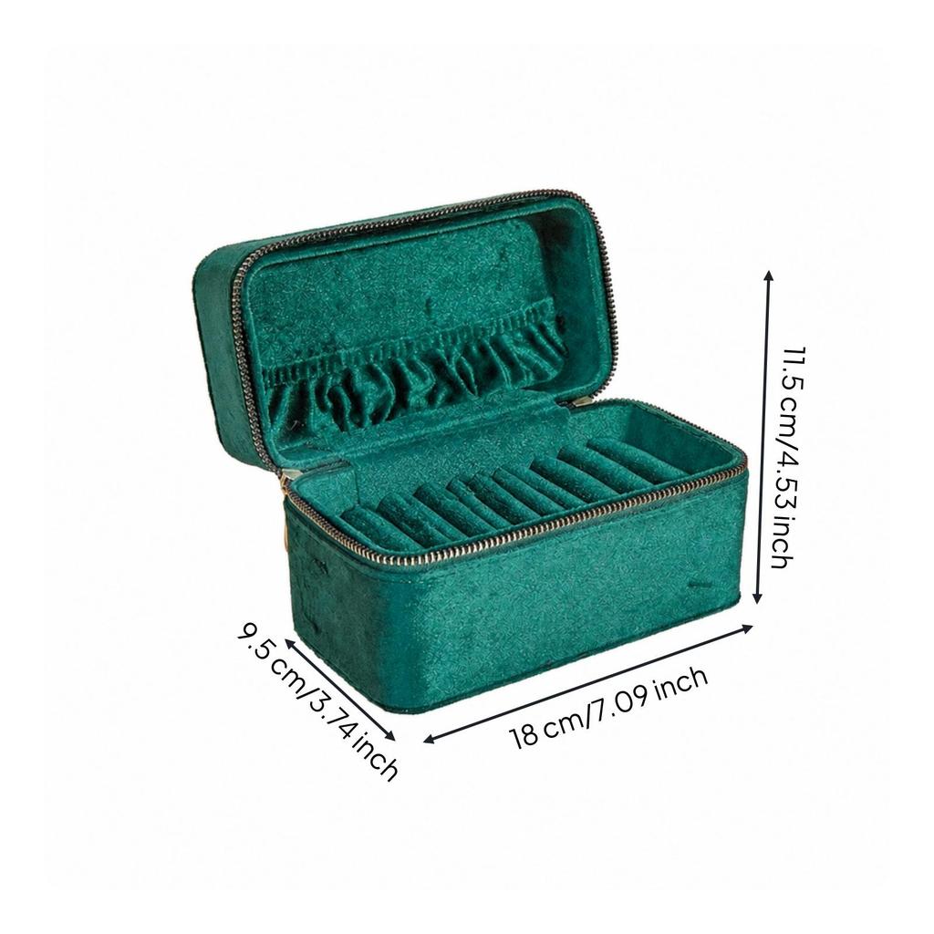 Jewelry Organizer Box Safekeeping Bracelet Compact for Dresser