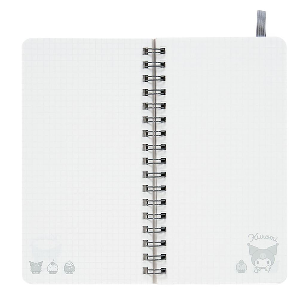 Sanrio Slim Ring Notebook Kuromi with Elastic Band 430897