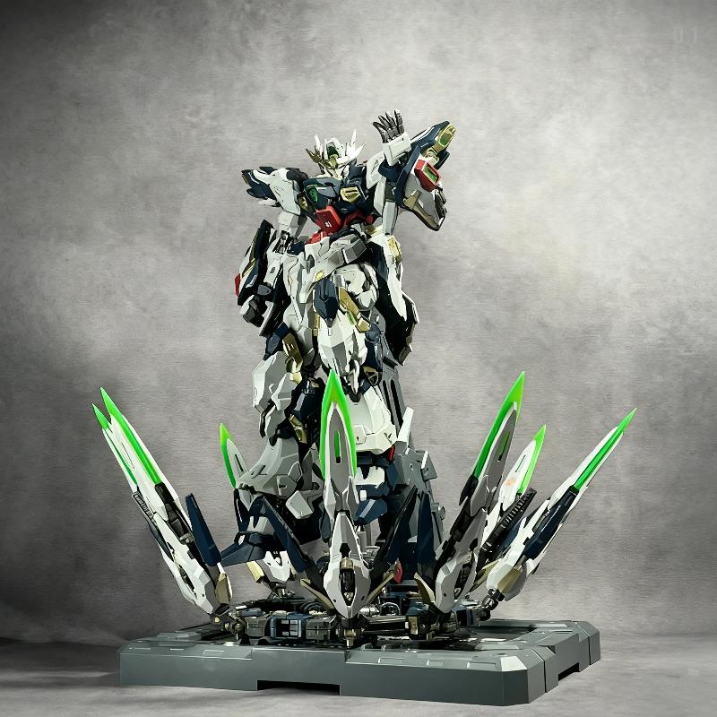 New Vientiane Fusion 1/100 Apocalypse Mecha Model Kit Assembly Toy Action Figures Alloy Skeleton With Stand Desktop Decor Gift