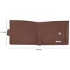 URBAN FOREST Oswald Redwood Leather Wallet for Men