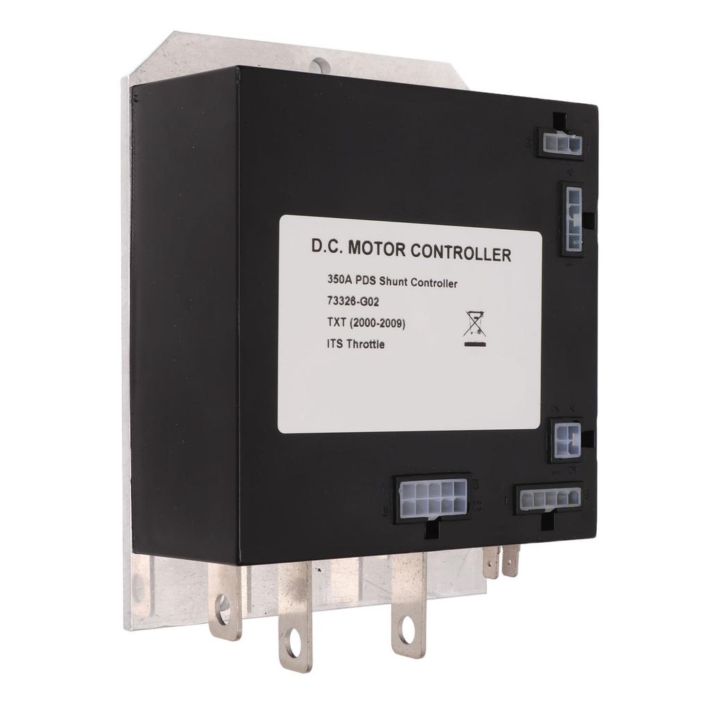 36V 350A Golf Cart Motor Controller 73326 G02 Black Replacement For EZGO TXT Electric PDS Golf Cart 2000‑2009