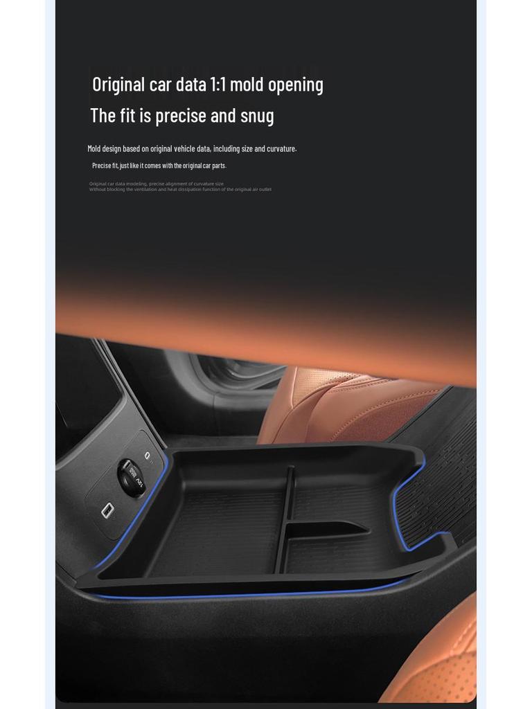 Fits 26 Changan Deep Blue S07 models: Console Organizer & Interior Accessories.