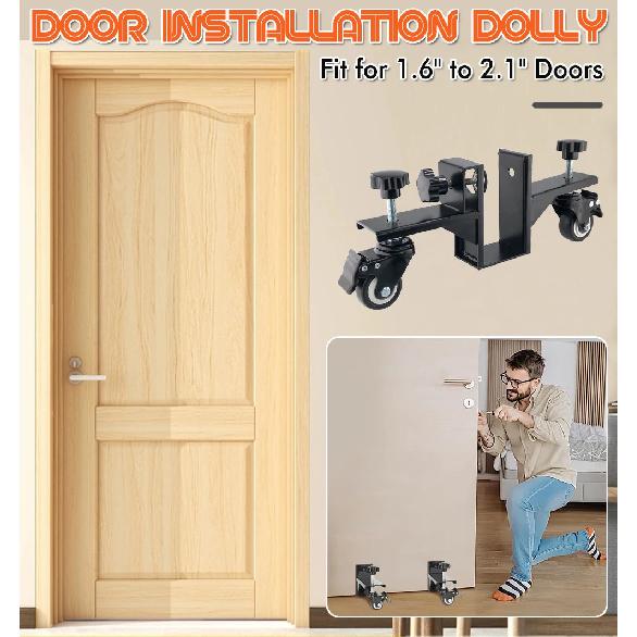 Tür Einbau Dolly Türpaneel Handhabungswagen 360º Drehung Translating Roller Schwerlast Türpaneel Wagen Board Dolly