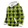 Kids Long Sleeve Christmas Print Hooded Sweatshirt Casual Pullover Top for Holiday