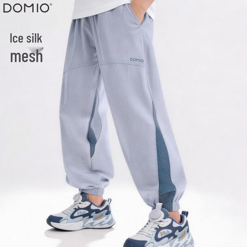 Boys Summer Ice Silk Quick-Dry Mosquito-Repellent Sports Pants 150 cm