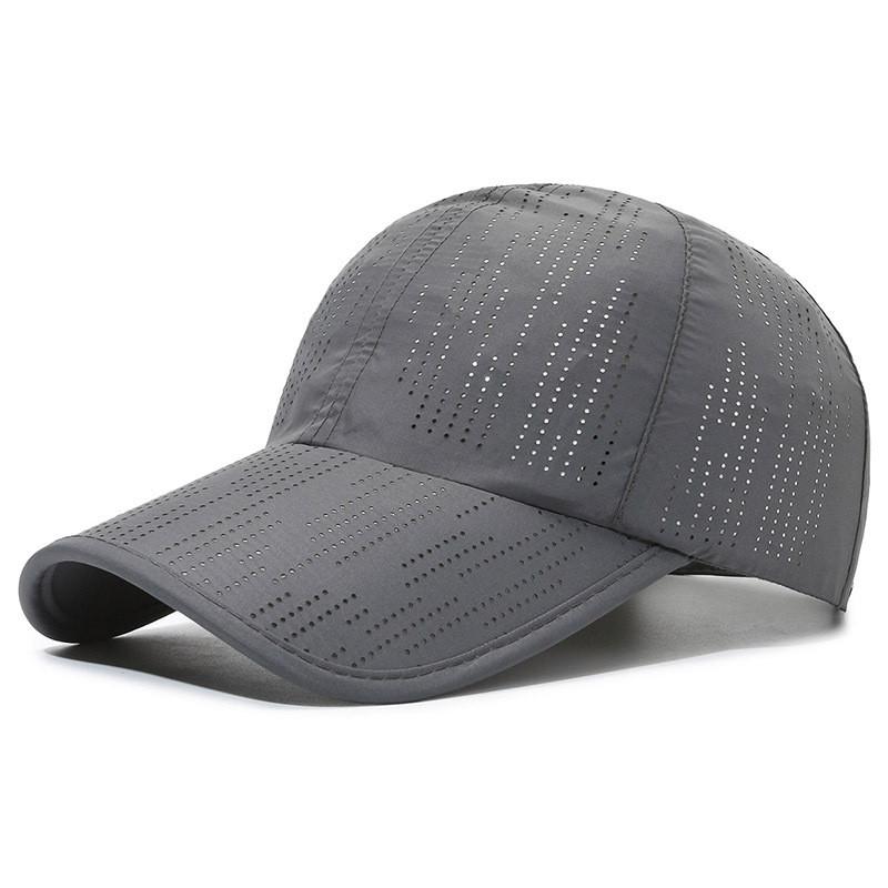 Hat Perforated Baseball Cap Sunscreen Duckbill Cap Breathable Quick Hat Drying