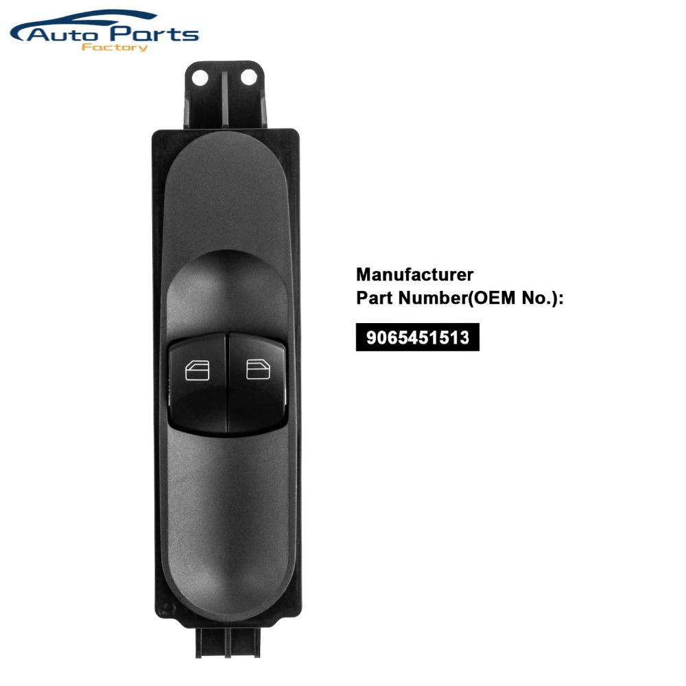 Front LHD Power Window Electric Master Switch Auto Parts Control Switch For Mercedes Sprinter VW Crafter 9065451513 A9065451513