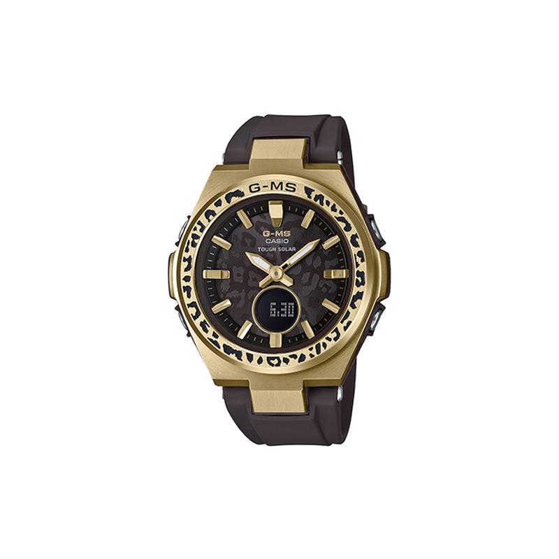 

Casio CASIOBABY-G Series Casual Lightweight Solar Sports Waterproof Quartz Movement Leather Strap Japanese and Korean Watch Women s MSG-S200WLP-5ADR чёрный