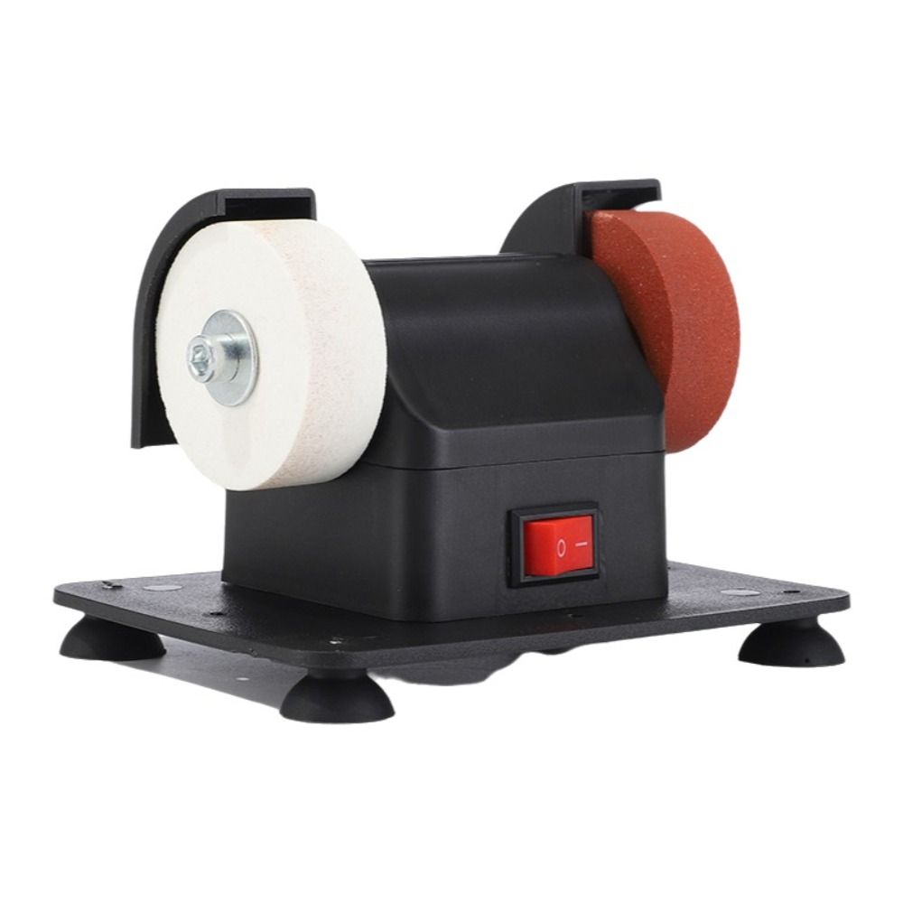 Adjustable Speed Desktop Grinding Machine Abrasive Wheels Electric Grinder for Home