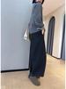 High-Waisted Wool Wide-Leg Cropped Trousers - Slimming, Cozy Bootcut for Women (Autumn/Winter)