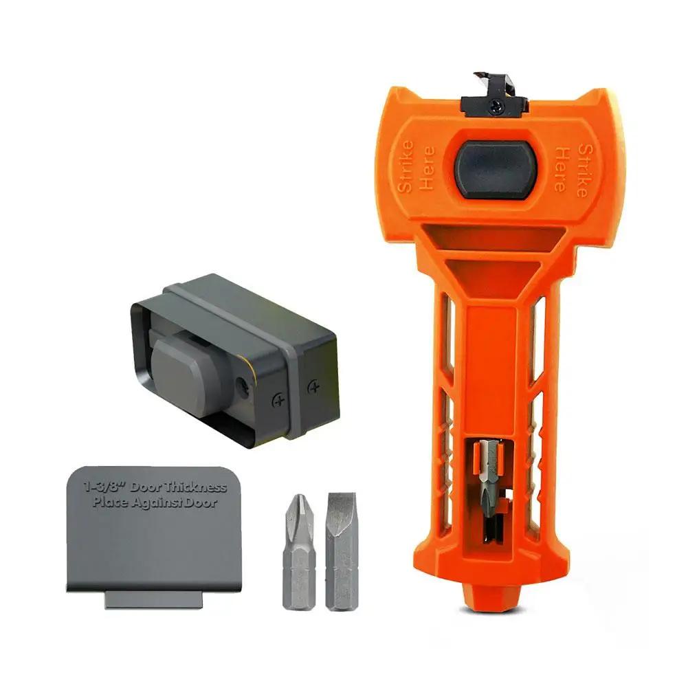 Door Latch Kit for Accurate Scoring and Chiseling Door Installation Kit Fit for Square or Round Latch 1-3/8"or 1-3/4" Thick C5M0
