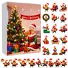 2D Advent Calendar 24 Days Countdown Calendar With Musical Character Collectibles, Advent Calendar