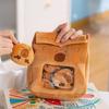 Creative Capybara in Snack Bag Four Balls Plush Toys Animals Cute  Funny Two-in-one  Baby Dolls Kawaii Home Decor Birthday Gifts