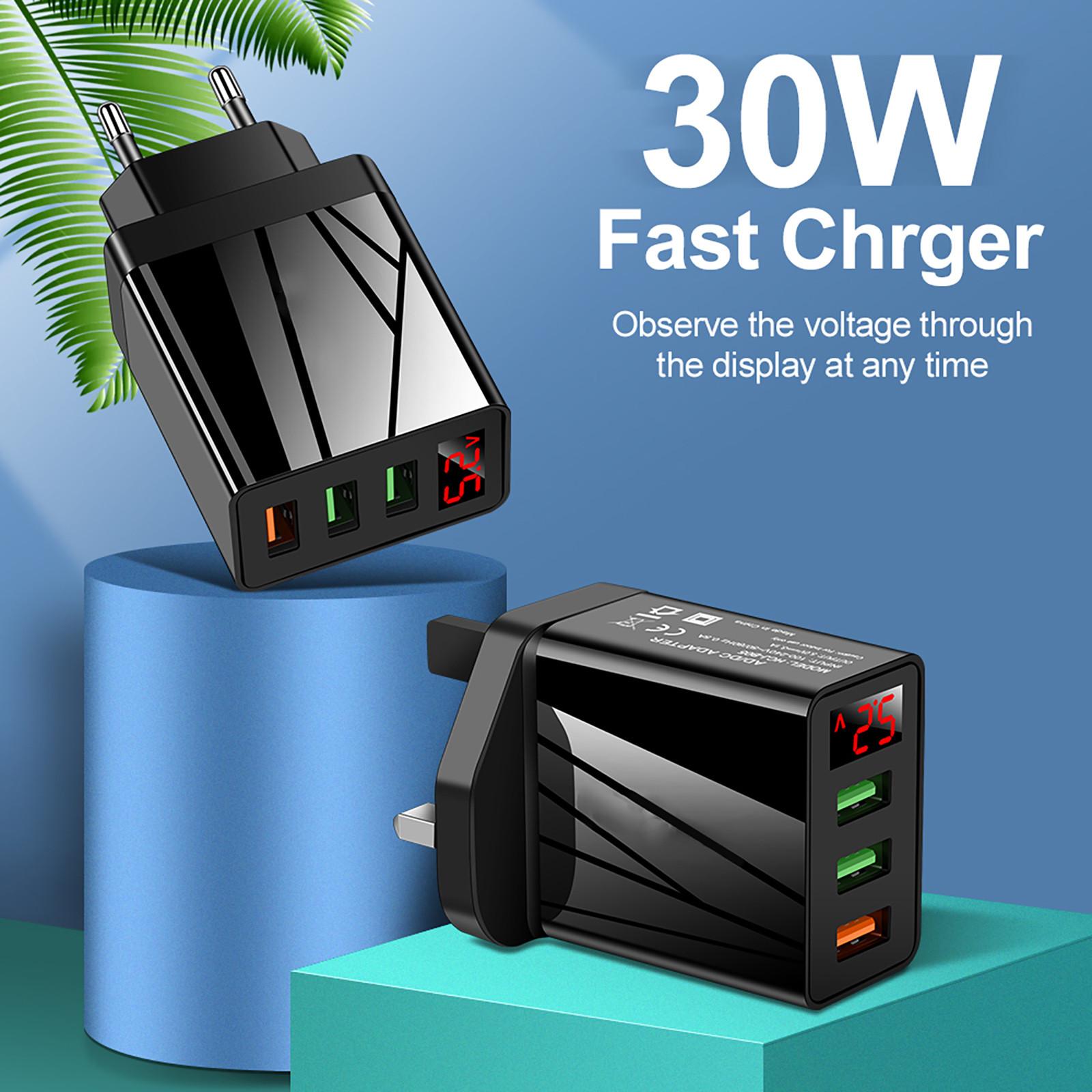 

Интеллектуальный цифровой дисплей 5 В/3 А подходит для многопортового USB-зарядного устройства Android