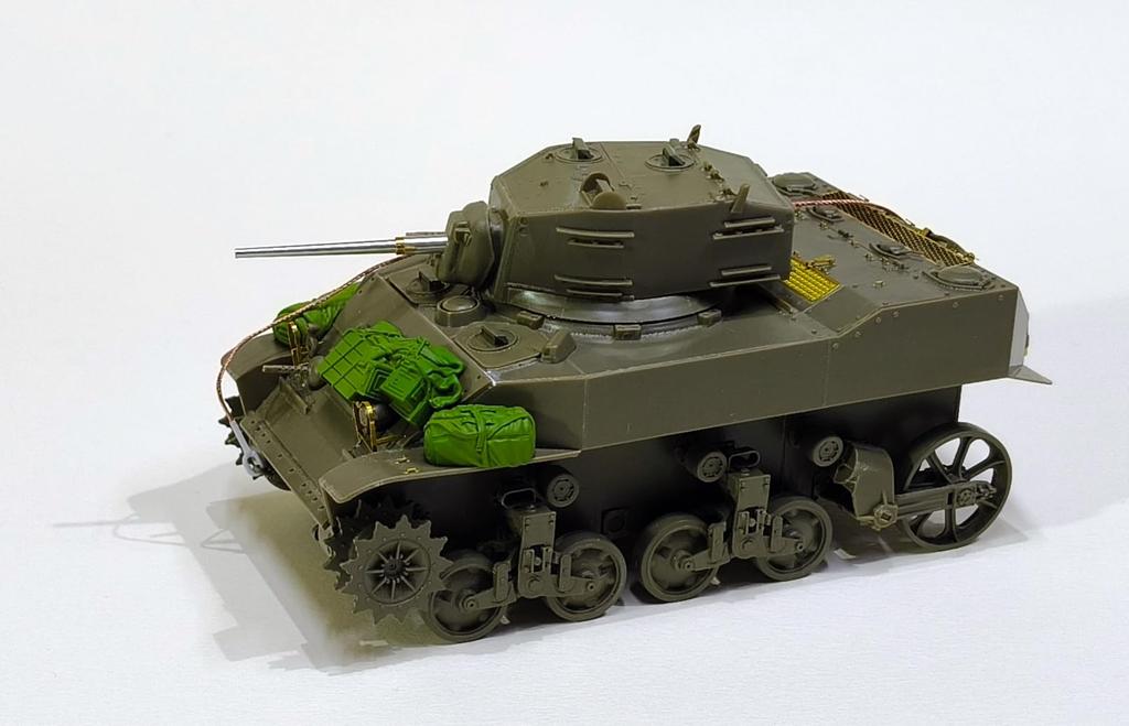 Eureka XXL WWII American M5A1 Stuart Light Tank Upgrade Set AFV Plastic Model Parts 1/35 (Early Model) (for Club) ER-3584 (Military)