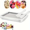 Aluminum Ice Cream Maker - Perfect for Making Homemade Milk, Yogurt, and Stir-fried Ice Cream: Perfect for Making Gelato, Fruit Shakes, and Smoothies